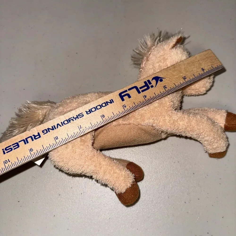 Horse Pony Plush Stuffed Animal Brown Derby Winner Toy Rehoboth Beach Funland